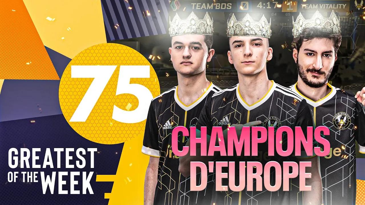 CHAMPIONS D'EUROPE ! (GOTW by Rush Esport #75) thumbnail