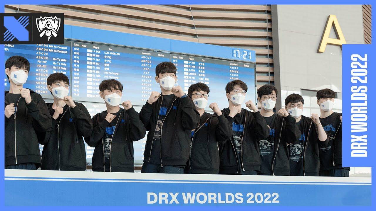 DRX 월즈 출국길! ㅣ2022 Worlds thumbnail