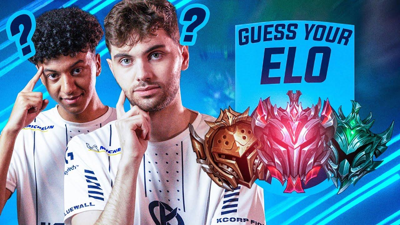 Saken & Cinkrof analysent vos clips | Guess Your Elo #3 thumbnail