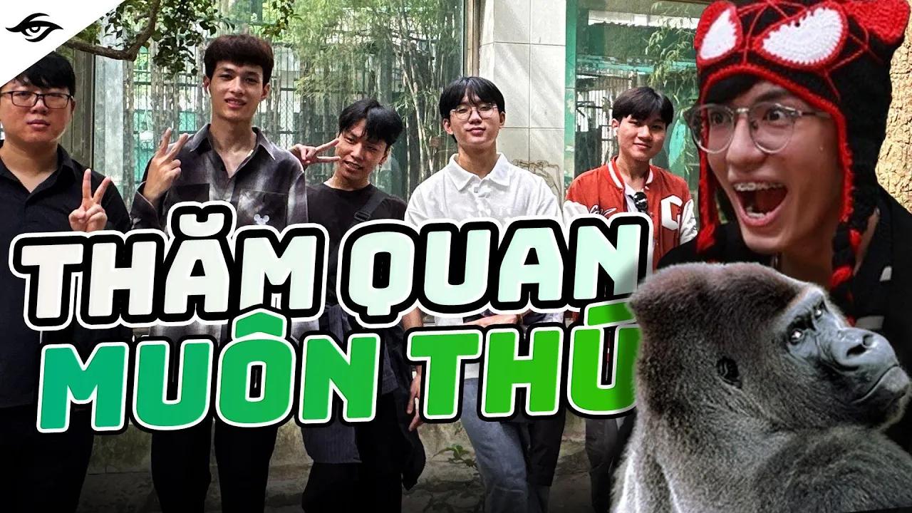 HÀNH TRÌNH  THĂM QUAN MUÔN THÚ | TEAM SECRET | SECRET DAILY VLOG #1 thumbnail