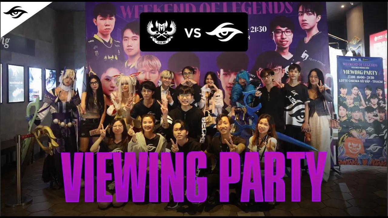 VIEWING PARTY | TS VS GAM | TEAM SECRET I LEAGUES OF LEGENDS | VCS HOÀNG HÔN 2023 thumbnail