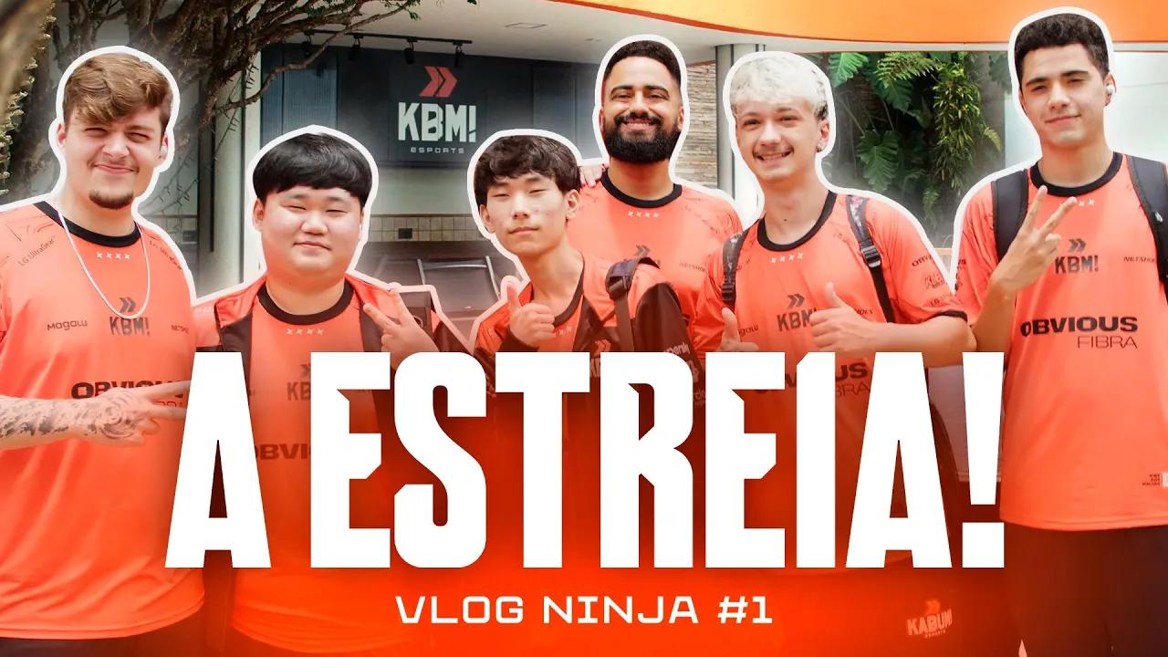 O INÍCIO! - Vlog Ninja #1 | CBLOL 2024.1 thumbnail