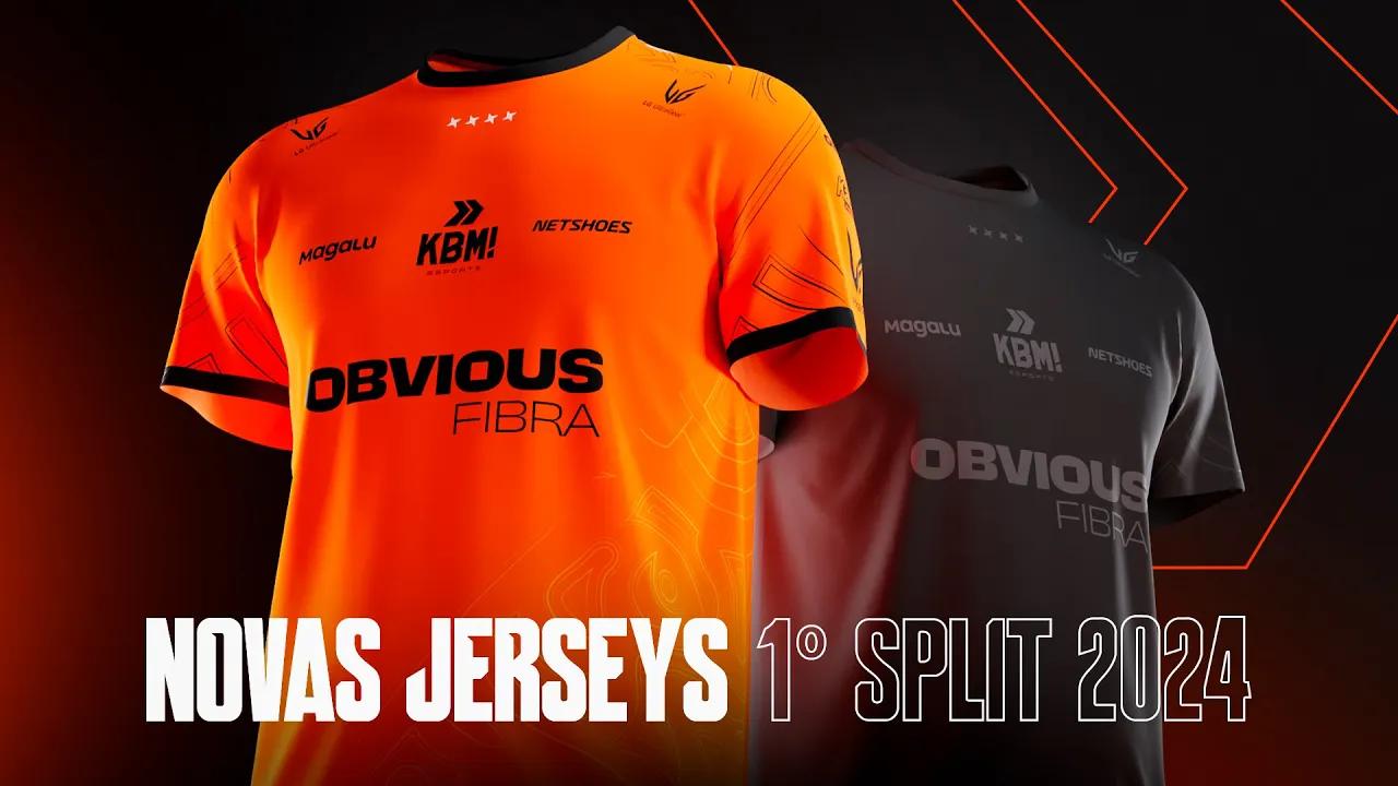 ORANGE TERRITORY E BLACK HERITAGE | KABUM! ESPORTS JERSEY 2024 1º SPLIT thumbnail