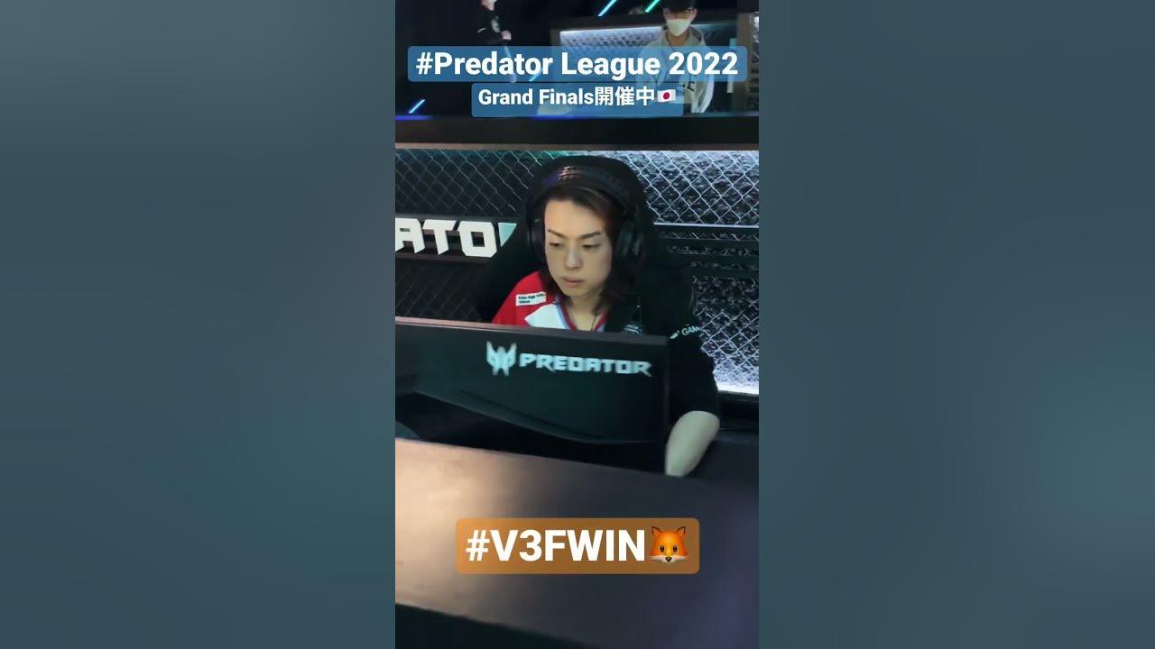 【#V3FOX】Predator League 2022 Grand Finals 開催中🇯🇵 thumbnail