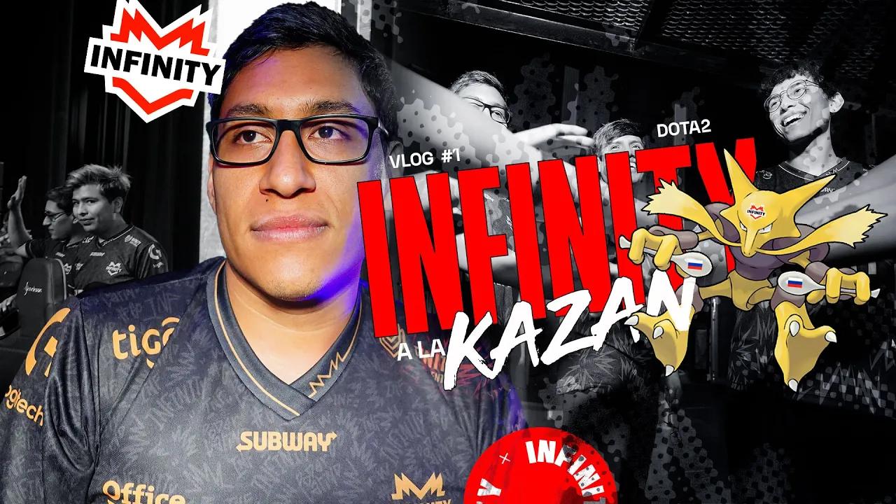 INFINITY A LA KAZAN | VLOG 1: EL VIAJE ✈️ thumbnail