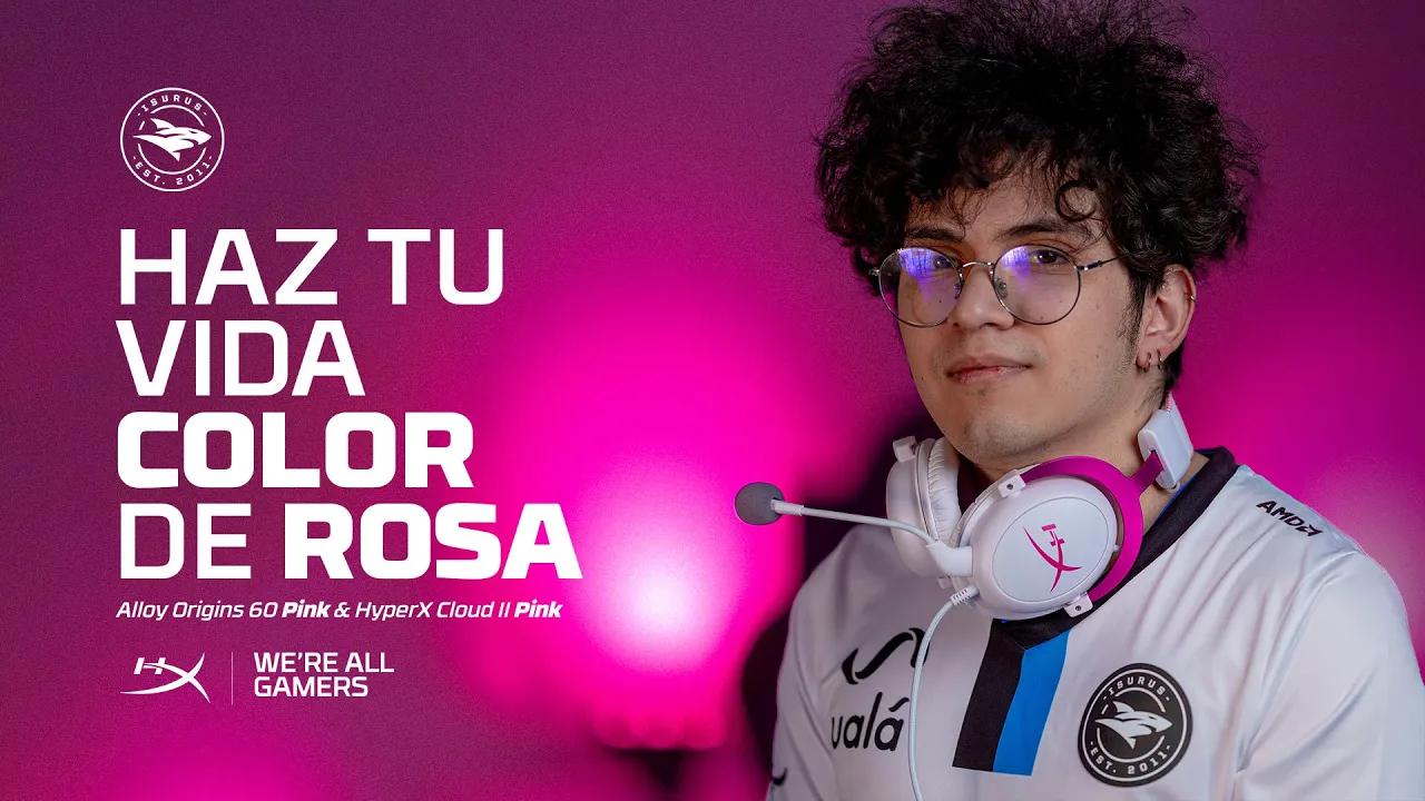 HAZ TU VIDA COLOR DE ROSA | @hyperxlatam Pink Edition thumbnail