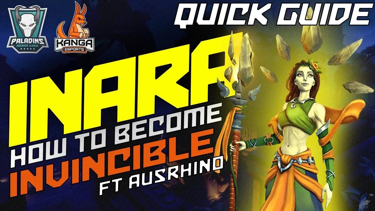 Paladins: Kanga Pro Inara Guide - INVINCIBILITY GUIDE !! thumbnail