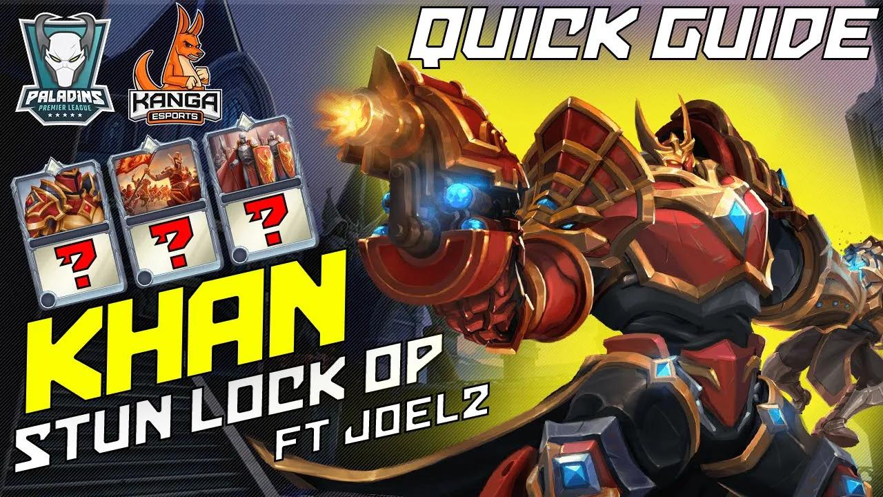 Paladins: Kanga Pro Khan Guide - STUN BUILD OP !! thumbnail