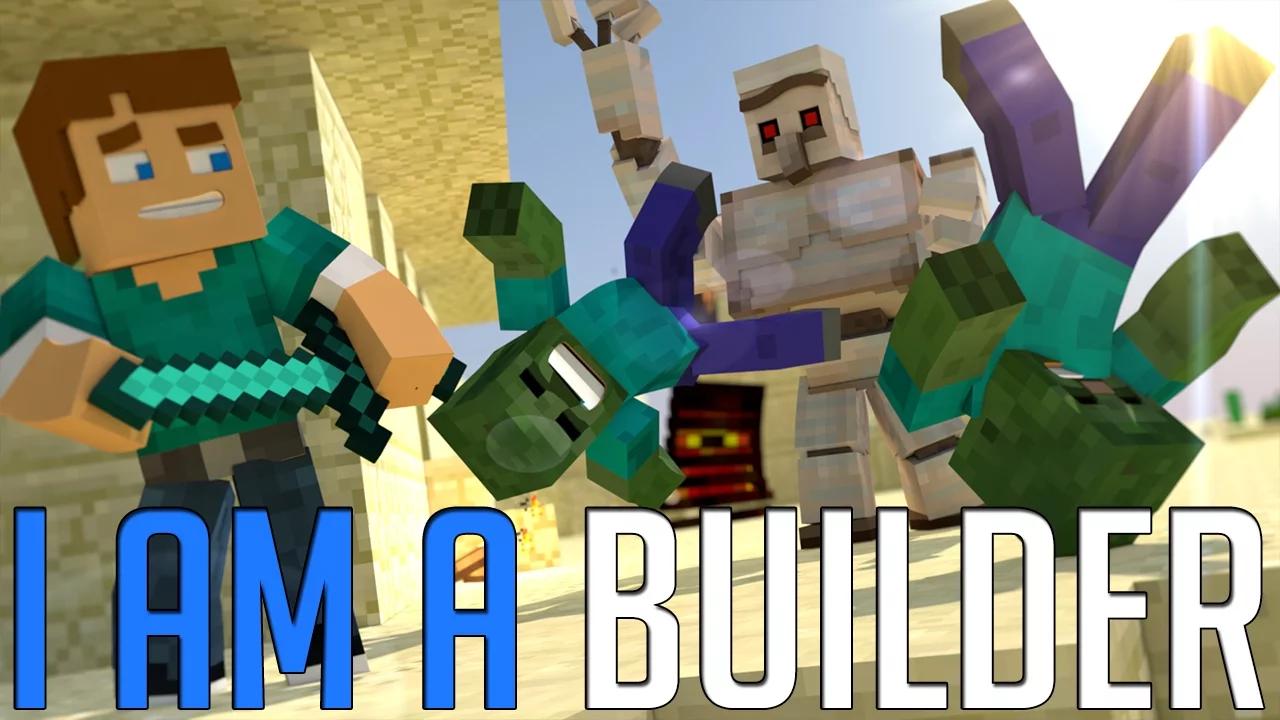 ♪I Am A Builder♪ - A Minecraft Parody of David Guetta - Titanium (Music Video) thumbnail