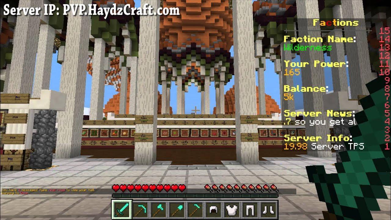 Back To Minecraft? HC PvP Server Now 1.7! thumbnail