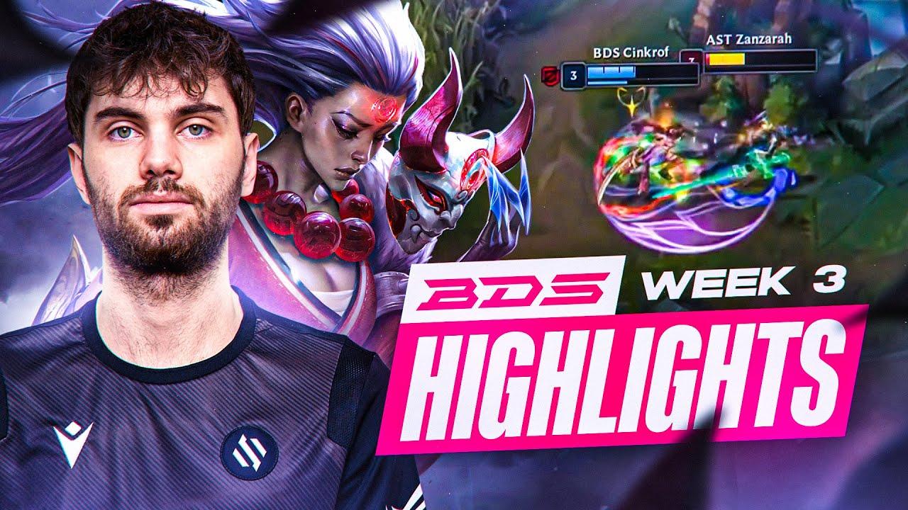 THIS POLISH JUNGLER, MAN - Team BDS #LEC Week 3 Highlights thumbnail