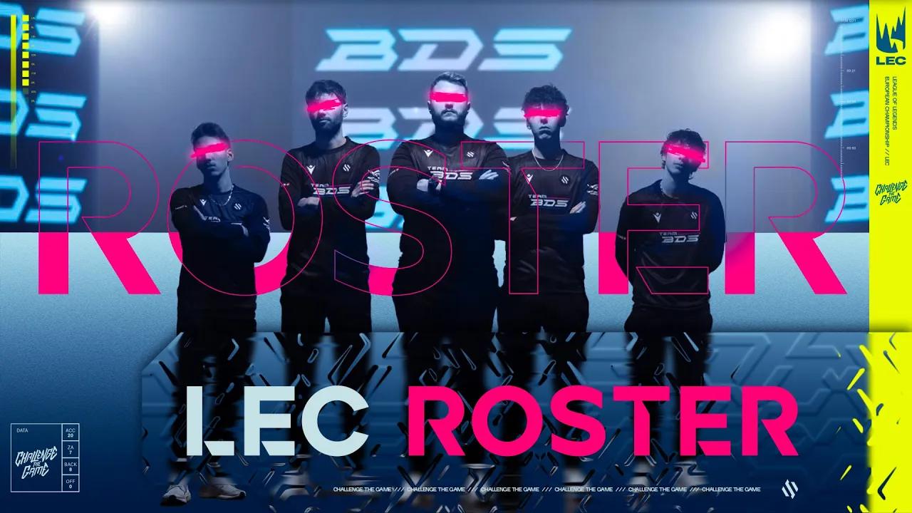 THIS IS OUR 2022 #LEC ROSTER - Official Team BDS Roster Announcement thumbnail