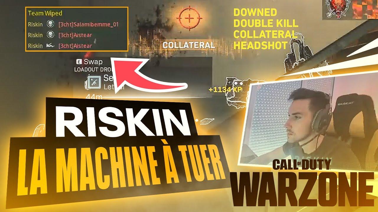 😱 RISKIN LA MACHINE À TUER !! 😱 - BEST HIGHLIGHTS WARZONE thumbnail