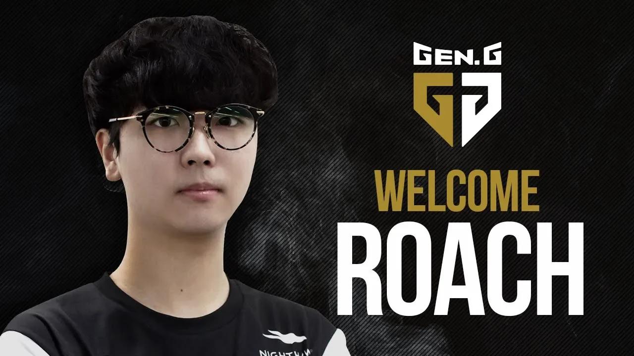 Gen.G LoL's new Top laner, Roach thumbnail