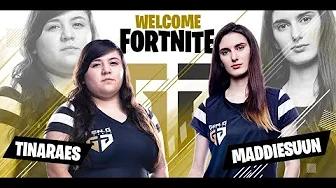 Introducing Gen.G Fortnite duo @TINARAES and @maddiesuun thumbnail