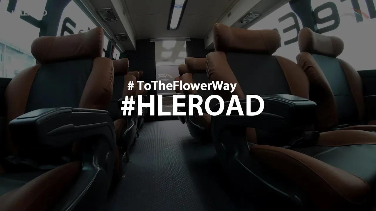 #HLEROAD LCK 꽃 길 향해 가는 HLE 버스 메이킹 영상 I HLE Brand New Bus Making Clip thumbnail