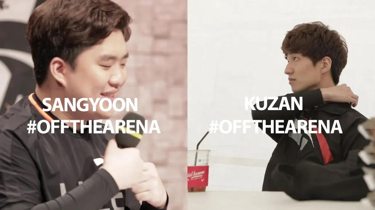 [#OffTheArena] A different way of Adc'Sangyoon' and Mid 'Kuzan' getting closer with Fans thumbnail