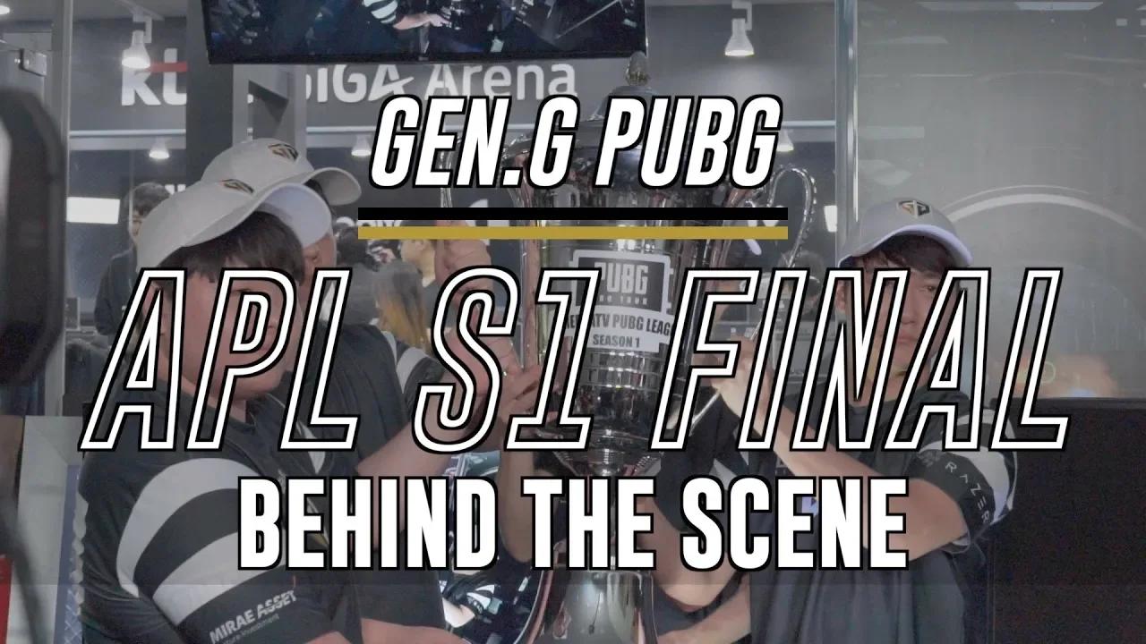 APL 시즌1 결승전 비하인드 [Gen.G PUBG] thumbnail