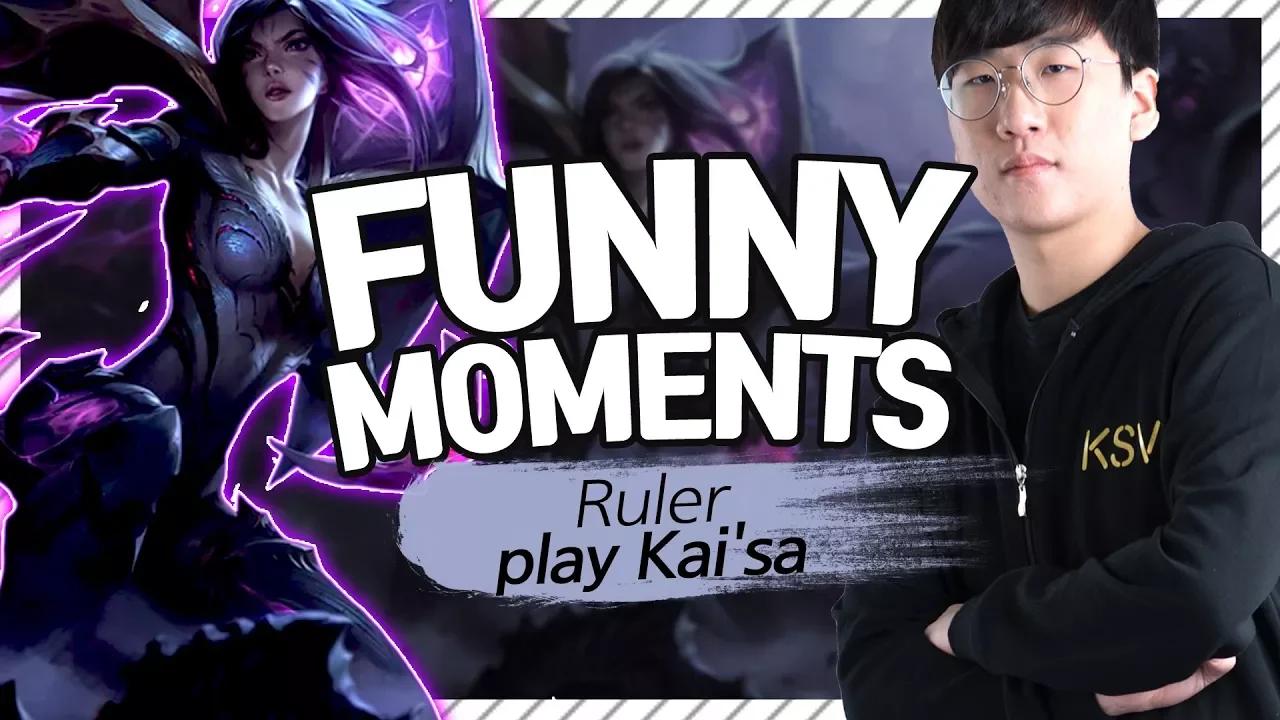 룰러가 신챔 카이사를 랭겜에서 도전을!? (feat. 코장) | Ruler with new champion Kai'Sa [KSV LOL] thumbnail