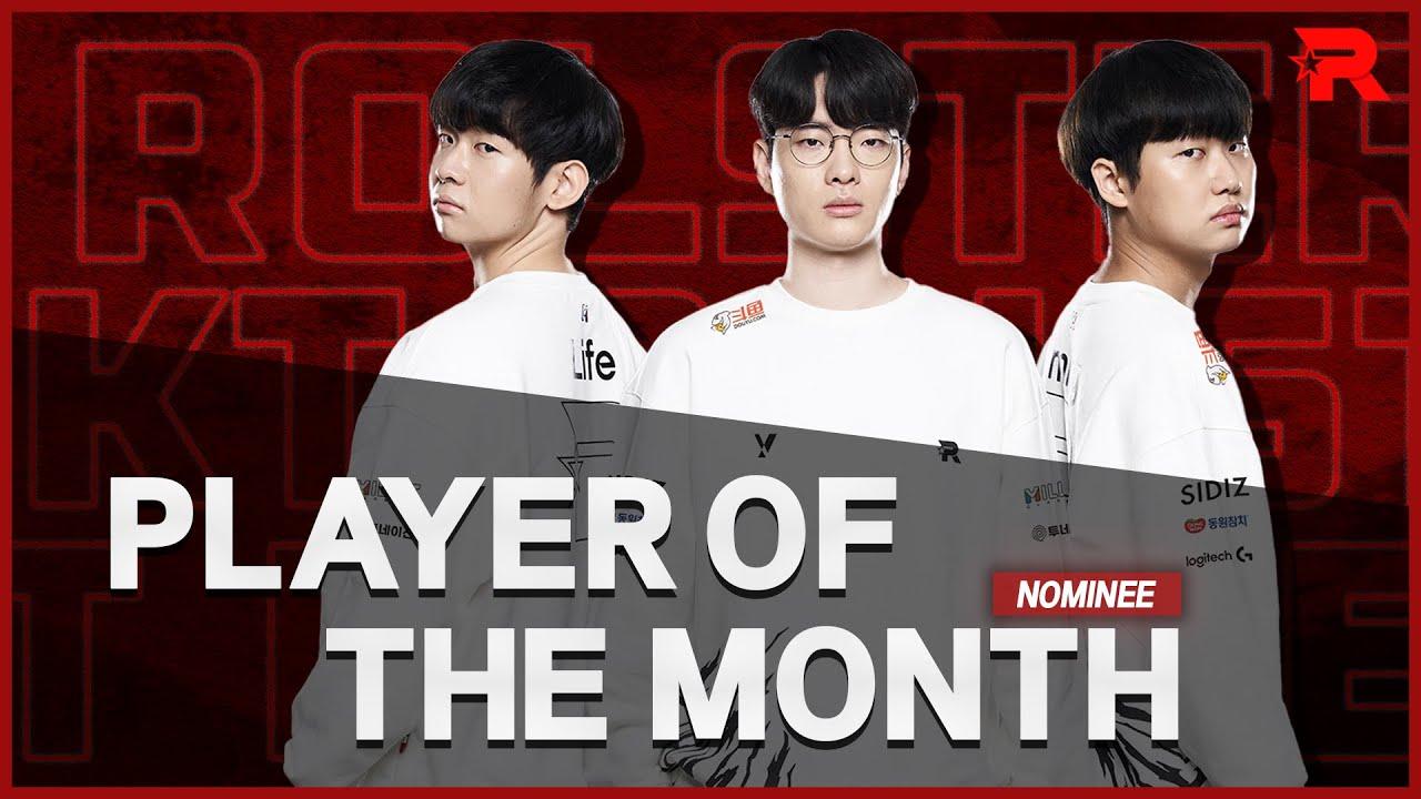 [Player Of  the Month] KT Rolster 이달의 선수 2~3월 후보 👏👏 #팬투표#경품#이벤트 thumbnail