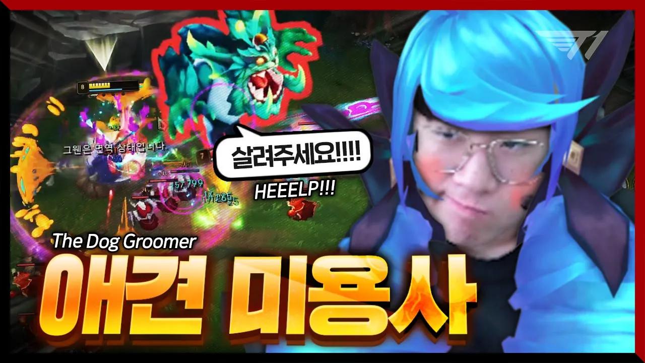 손님 대형견은 요금 더 들어요~  [T1 Stream Highlight] thumbnail