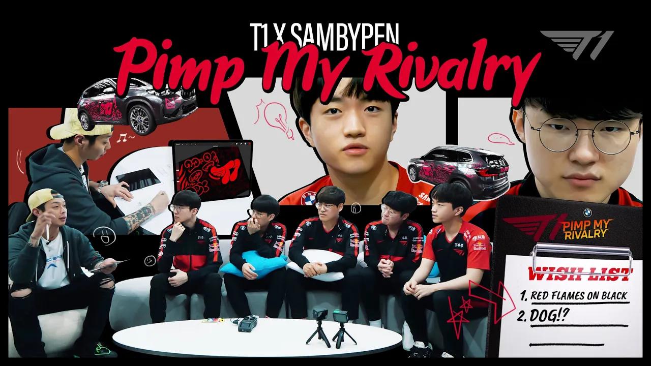 T1 선수들이 참여한 BMW iX1 디자인 대공개 🎨🚗 | BMW  Pimp my Rivalry thumbnail