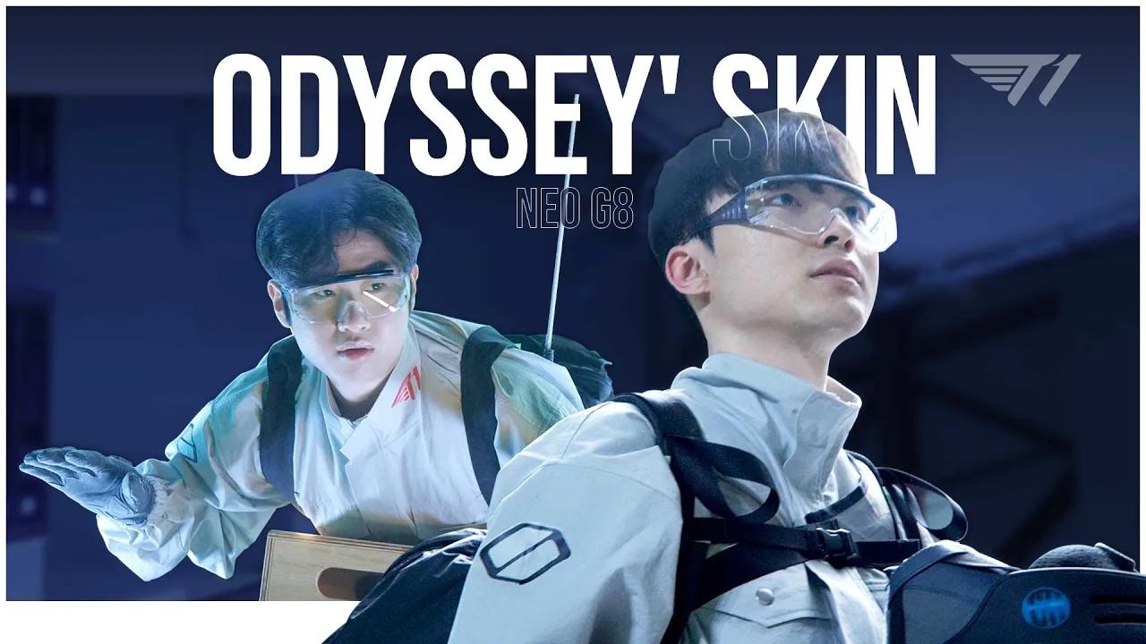 신스킨(?) 오디세이 엘리스 & 코르키 l Odyssey Neo G8 x T1 비하인드 thumbnail