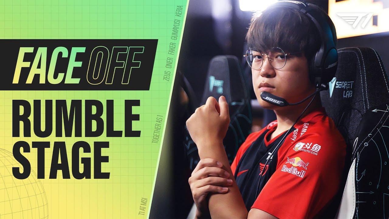 “울려 퍼질 함성” FACE OFF RUMBLE STAGE | T1 at MSI 2022 thumbnail