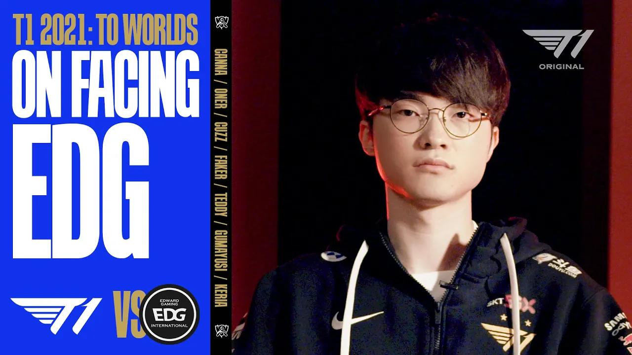 "페이커가 EDG를 이겨낸 이유" T1 vs EDG | T1 at Worlds 2021 thumbnail