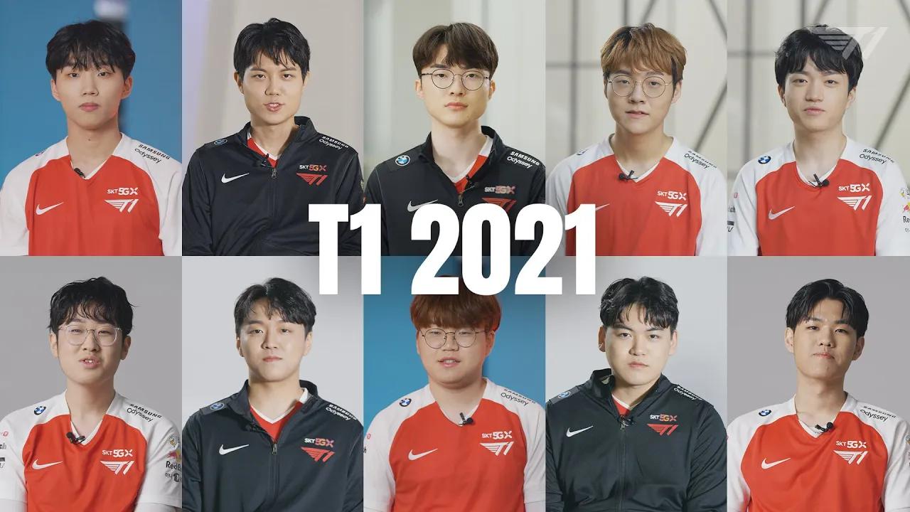 Introducing 2021 T1 League of Legends Team | T1 2021 thumbnail