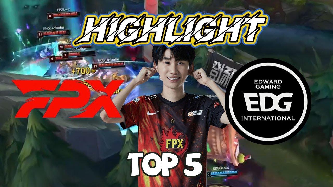 【Phoenix Highlight | 凤鸣之刻TOP5】FPX vs EDG丨2021 LPL Summer Split thumbnail