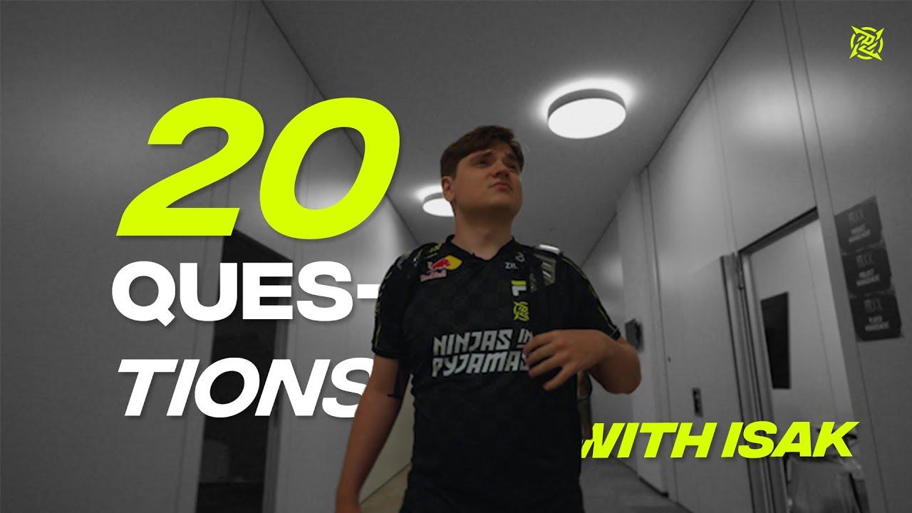 20 Questions with Isak | ESL Pro League 2024 thumbnail