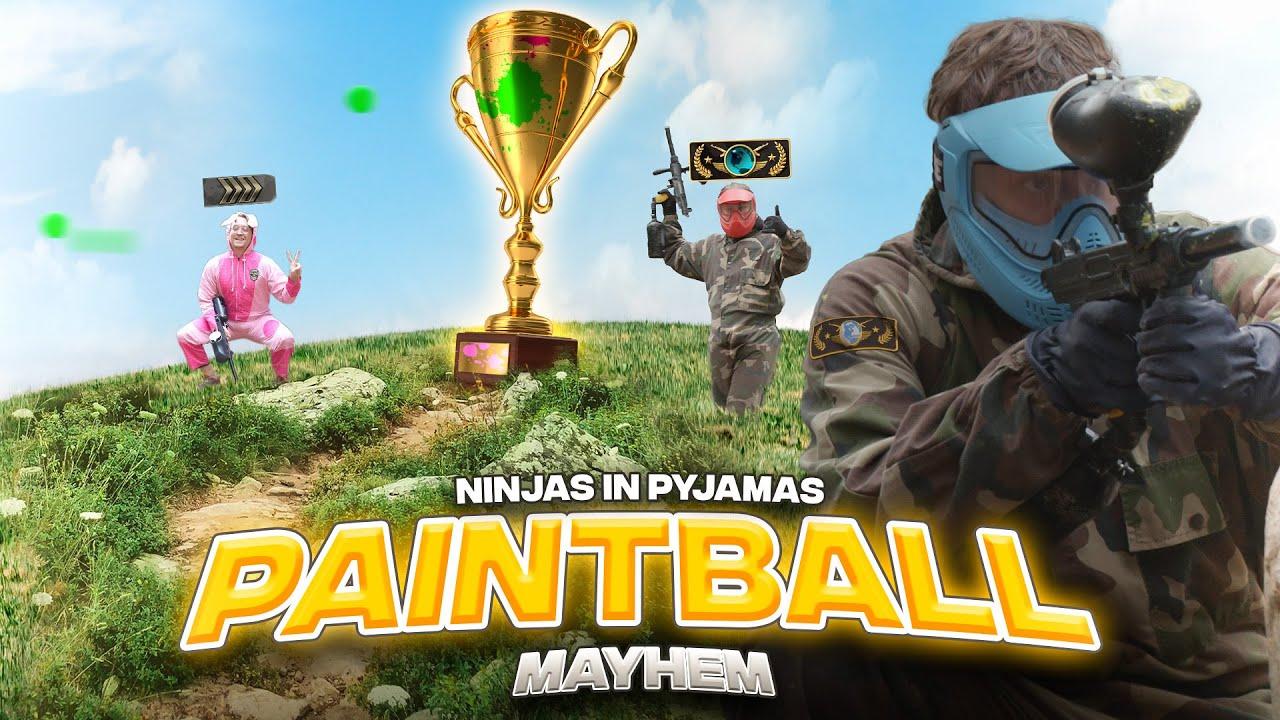 NIP PLAYS PAINTBALL | Paintball Mayhem - Ninjas In Pyjamas thumbnail