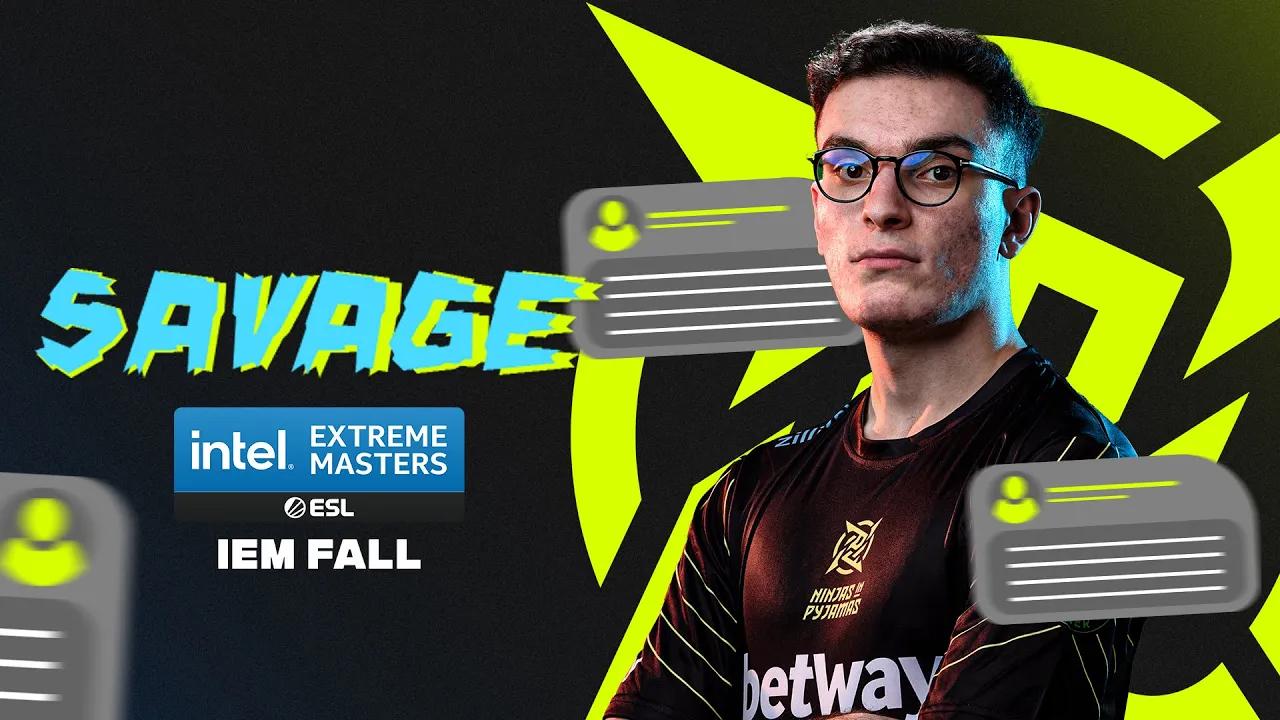 SAVAGE | COMMENTS FROM IEM FALL! thumbnail