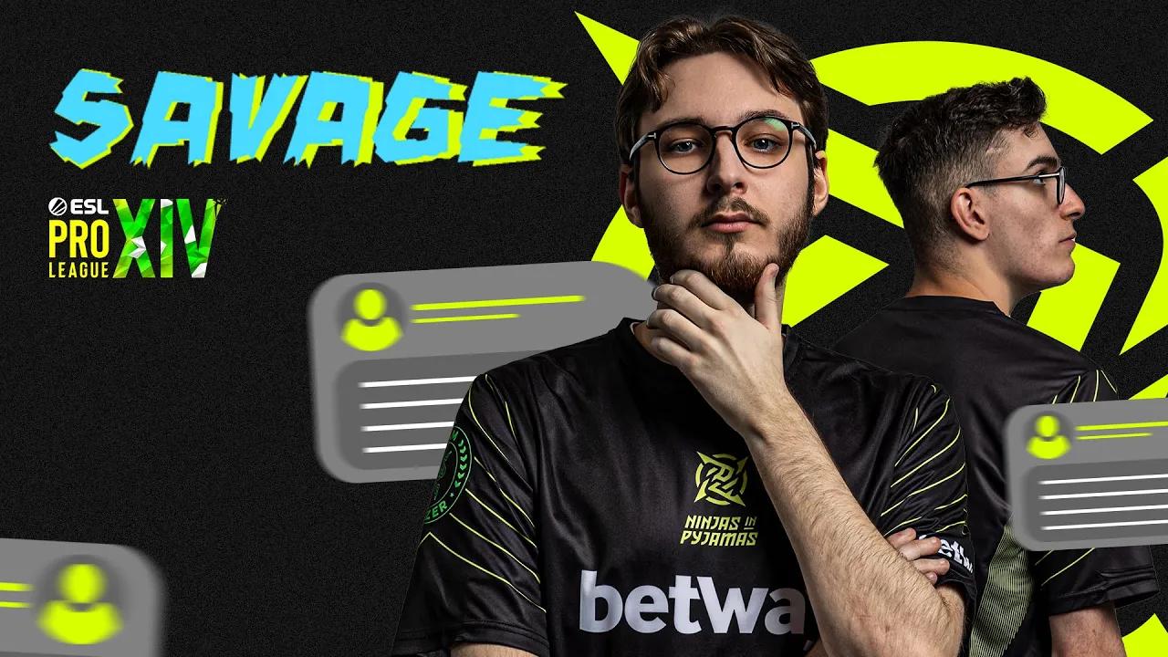 SAVAGE | COMMENTS FROM ESL PRO LEAGUE! thumbnail