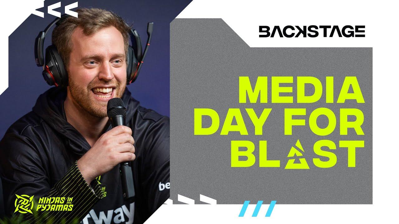 Content Day @BLASTPremier Finals | NIP BACKSTAGE | Ninjas in Pyjamas thumbnail