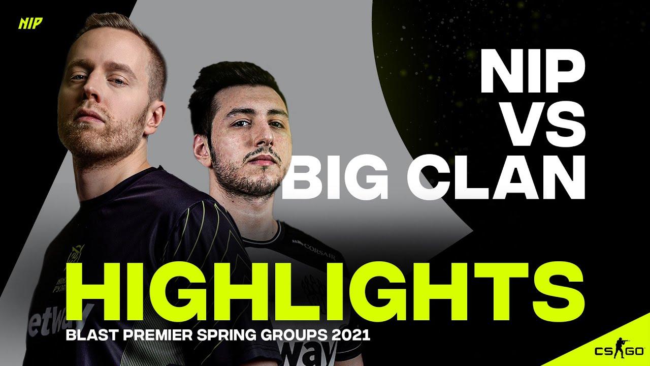 NINJAS IN PYJAMAS vs. BIG CLAN - Highlights | FINAL - BLAST Premier Spring Groups 2021 thumbnail