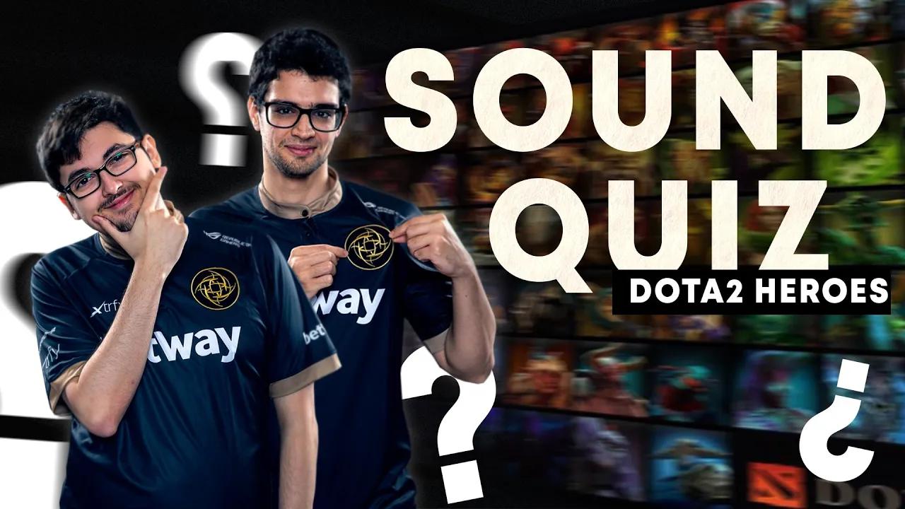 DOTA2 Sound Quiz Heroes | Ninjas in Pyjamas thumbnail