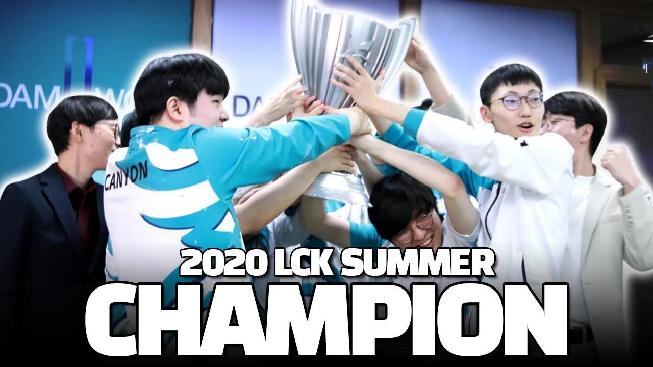 2020 LCK SUMMER CHAMPION "DWG" thumbnail