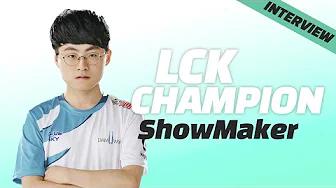 2020 LCK SUMMER SPLIT 우승 후 인터뷰 I ShowMaker thumbnail