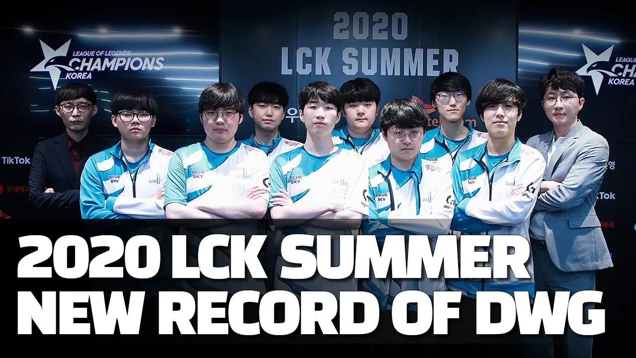 2020 LCK SUMMER SPLIT NEW RECORD OF DAMWON GAMING thumbnail