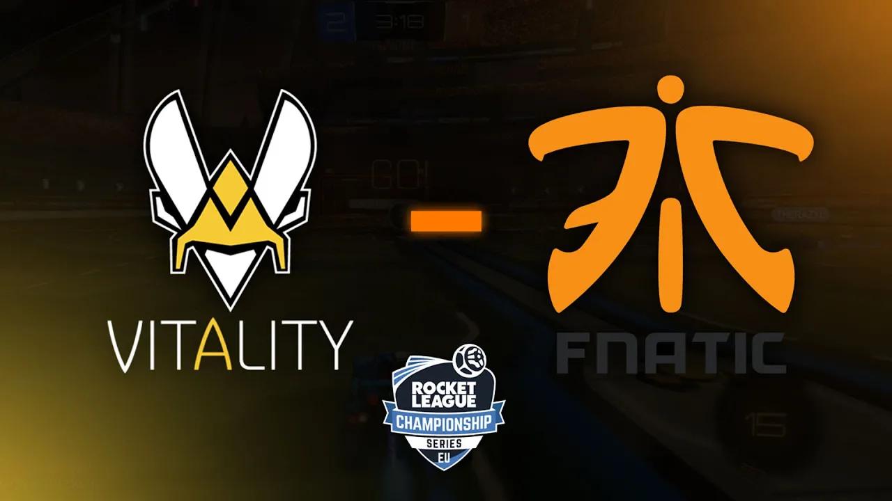 RENAULT VITALITY VS FNATIC HIGHLIGHTS W2 - EU RLCS SEASON 6 WEEK 2 thumbnail