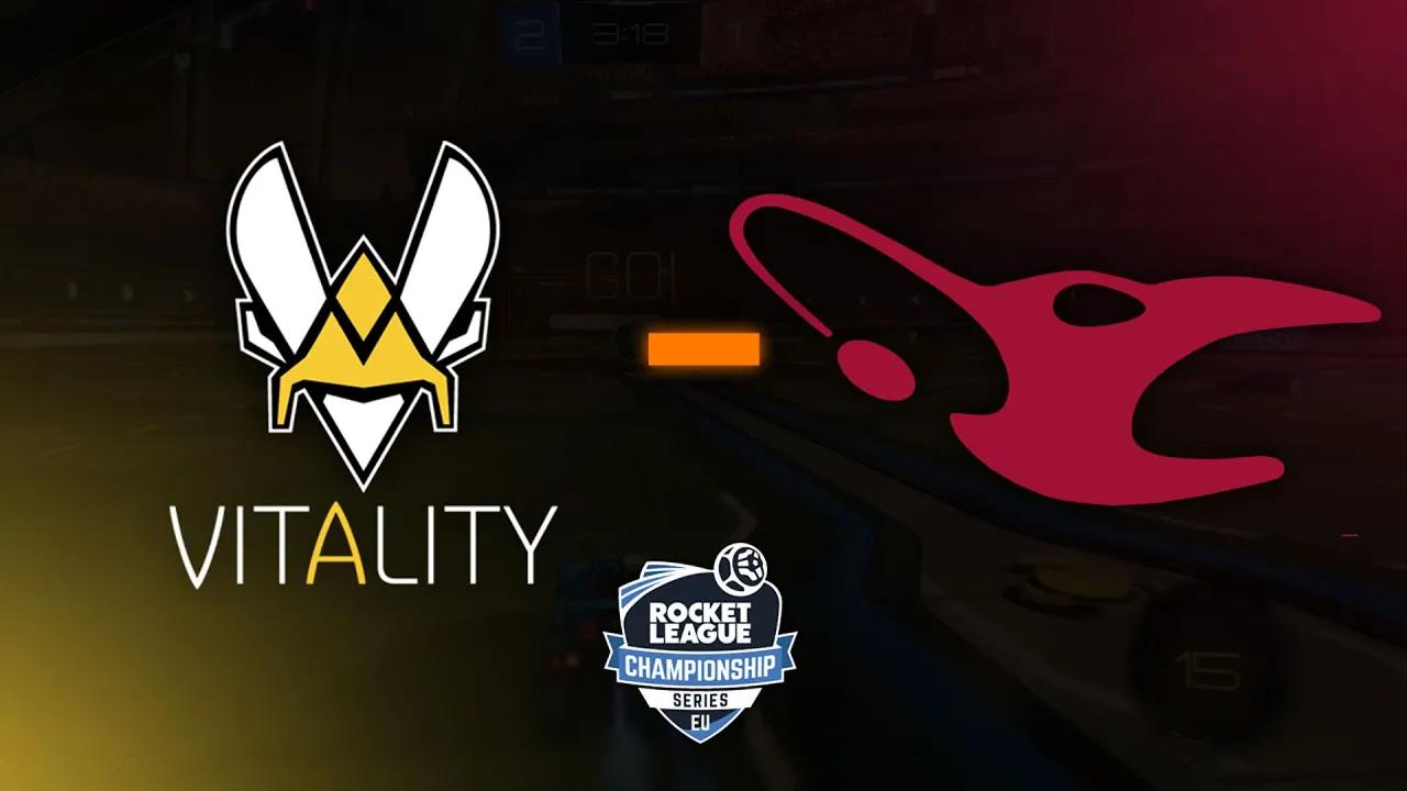 RENAULT VITALITY VS MOUSESPORTS HIGHLIGHTS W1 - EU RLCS SEASON 6 WEEK 1 thumbnail