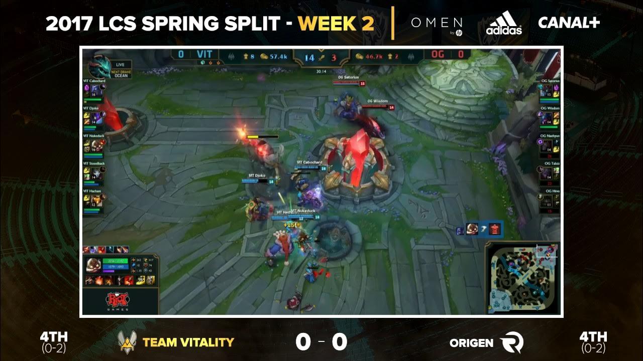 [LCS EU Spring 2017] Vitality vs Origen - Week 2 thumbnail