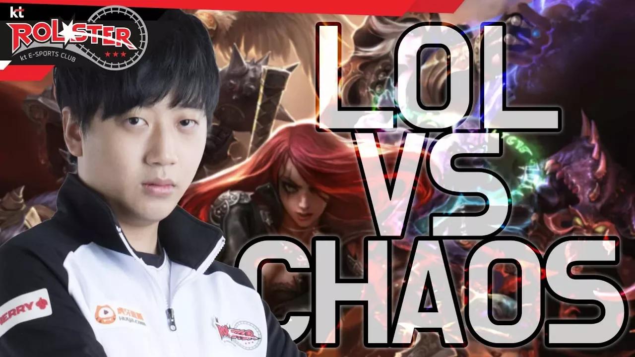 [kt Rolster TALK] 스코어에게 묻는다! 카오스 VS 롤! thumbnail