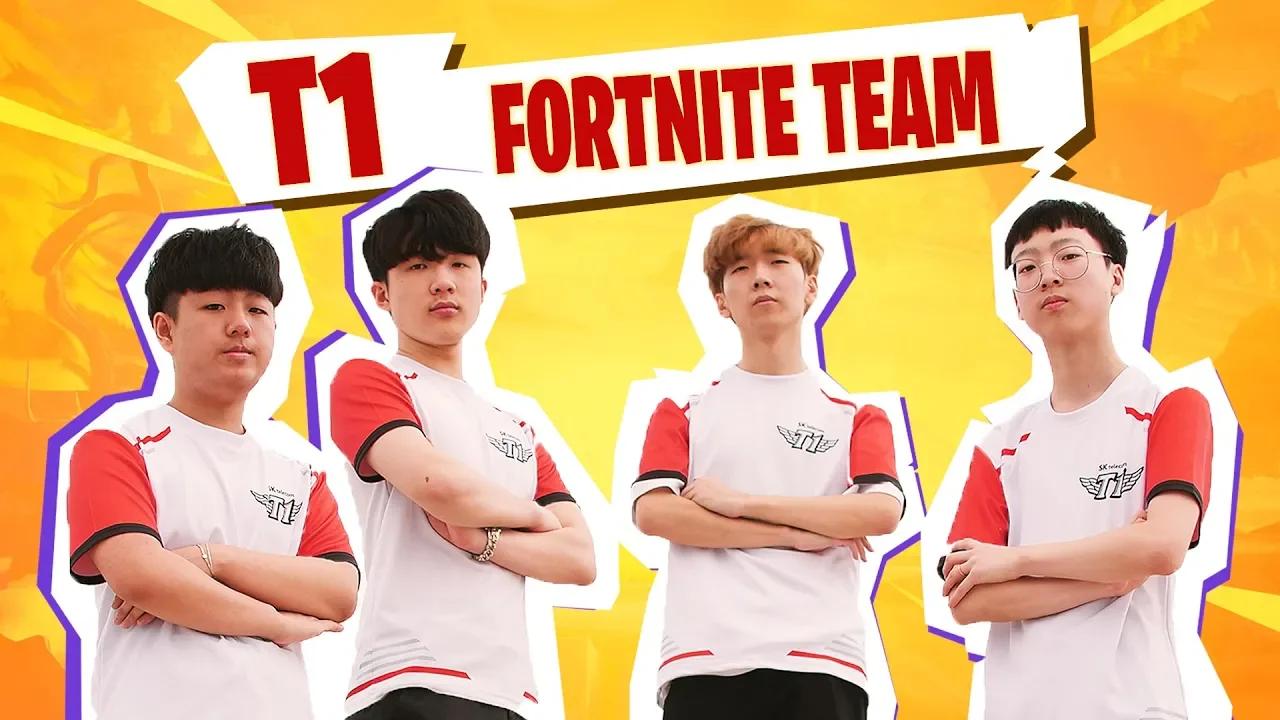 Meet T1's Fortnite Team thumbnail