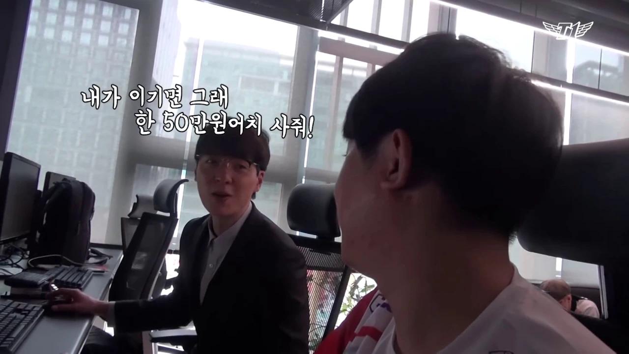 EP 93.The second match of the two geniuses begins?!  LCK Night Party! [T1 CAMERA] thumbnail