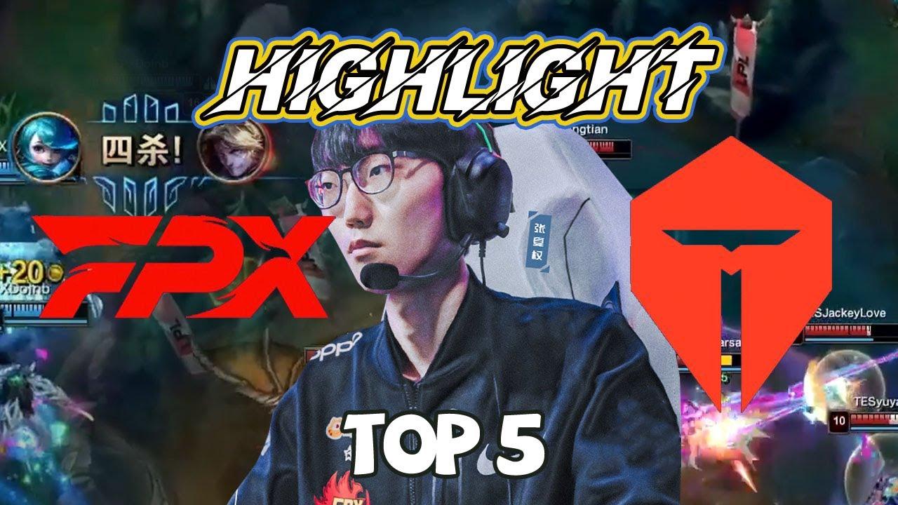 【Phoenix Highlight | 凤鸣之刻TOP5】FPX vs TES：Nuguri格温冲锋陷阵豪取四杀丨2021 LPL Summer Split thumbnail