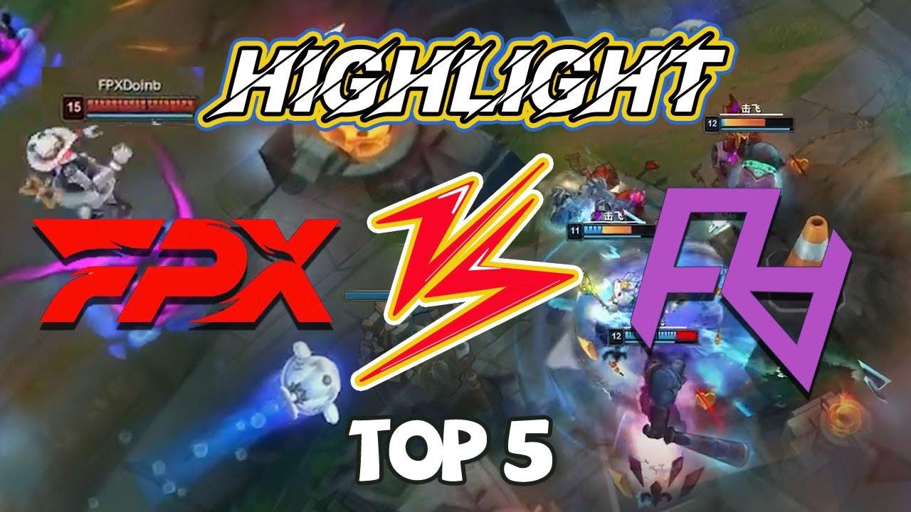 【Phoenix Highlight | 凤鸣之刻TOP5】FPX vs RA丨2021 LPL Summer Split thumbnail