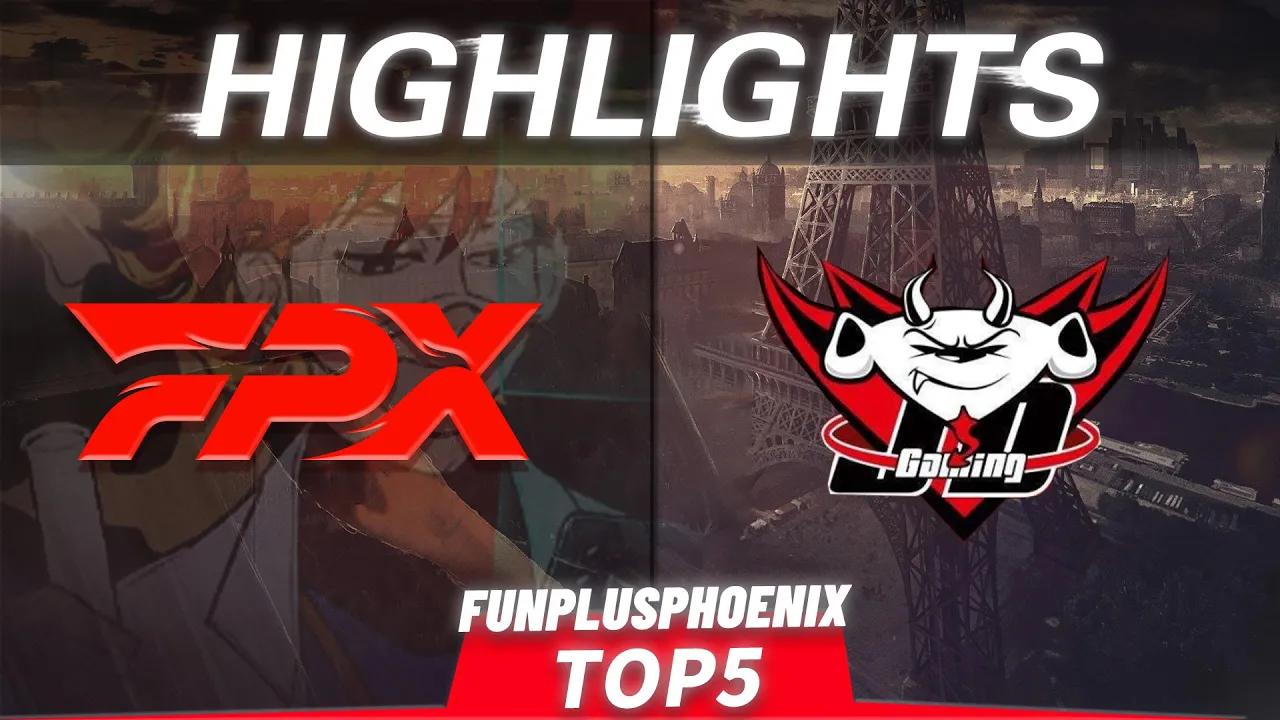 【Phoenix Highlight | 凤鸣之刻TOP5】FPX vs JDG：Doinb细节操作斩获五杀，Lwx临危不乱捏转乾坤 (2021春季赛季后赛) thumbnail